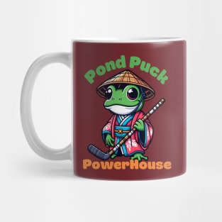 Ice hockey frog Mug